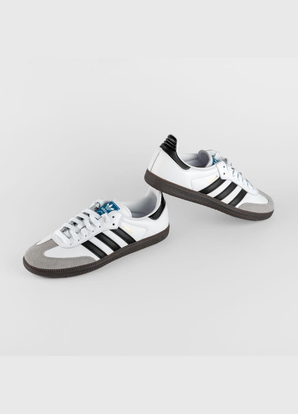 Кросівки B75806-W adidas Samba OG White білі демісезони (317231525)