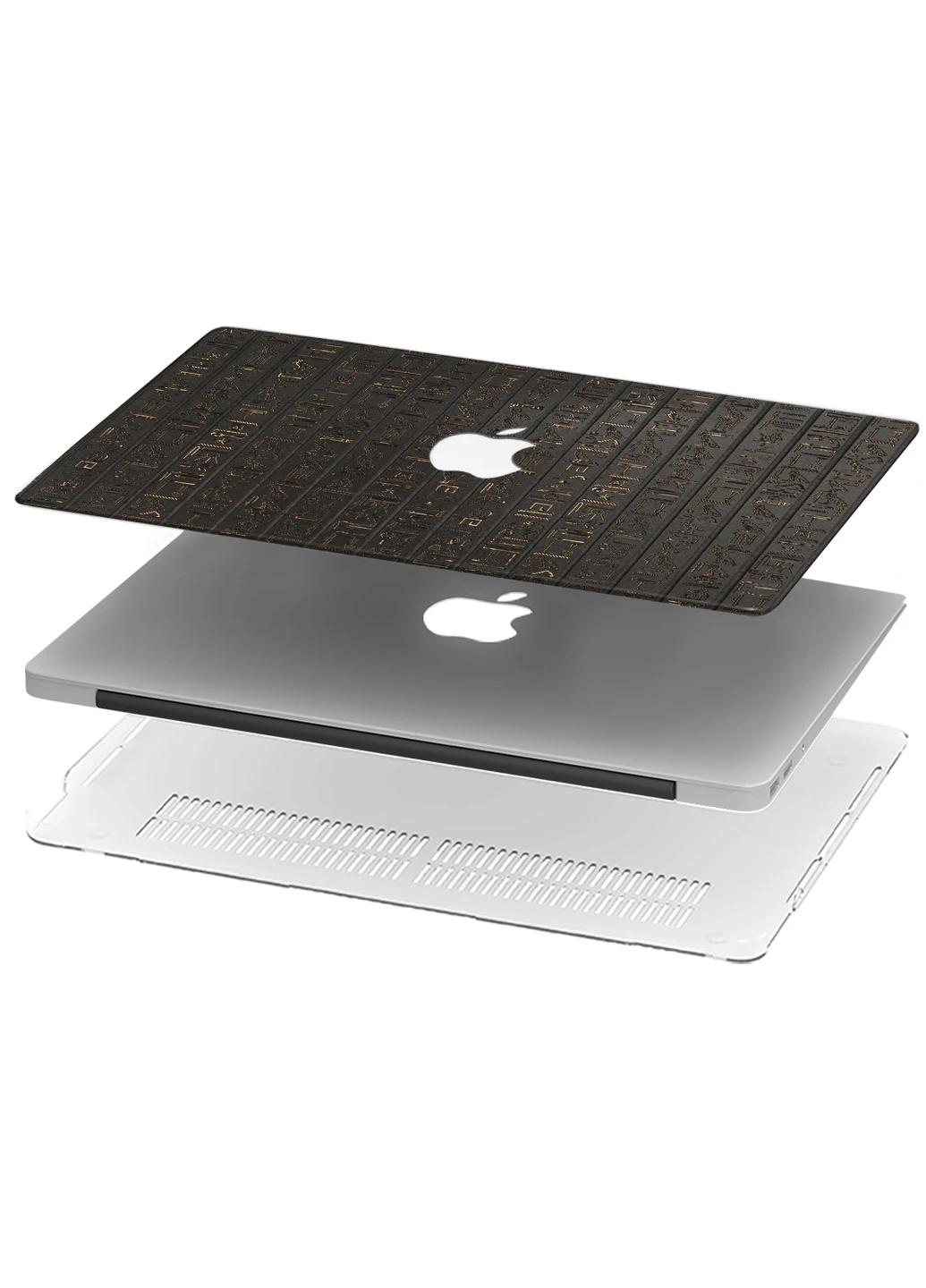 Чохол пластиковий для Apple MacBook Pro 15 A1707 / A1990 Єгипетські символи ієрогліфи (9649-2546) MobiPrint (218862634)