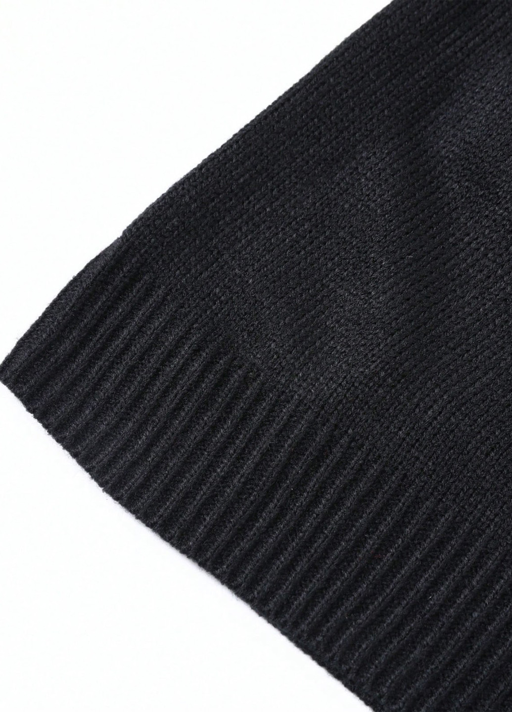 Комбинированный зимний джемпер джемпер SHEIN