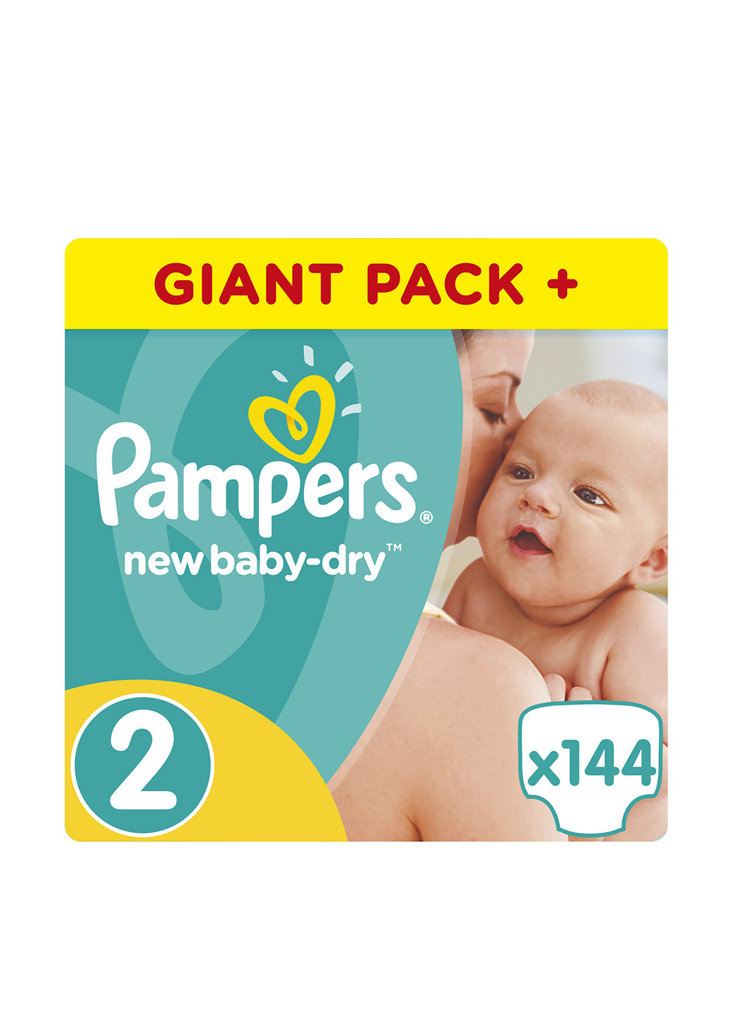 Подгузники New Baby-Dry 2 Mini (3-6 кг), 144 шт. Pampers (47181024)