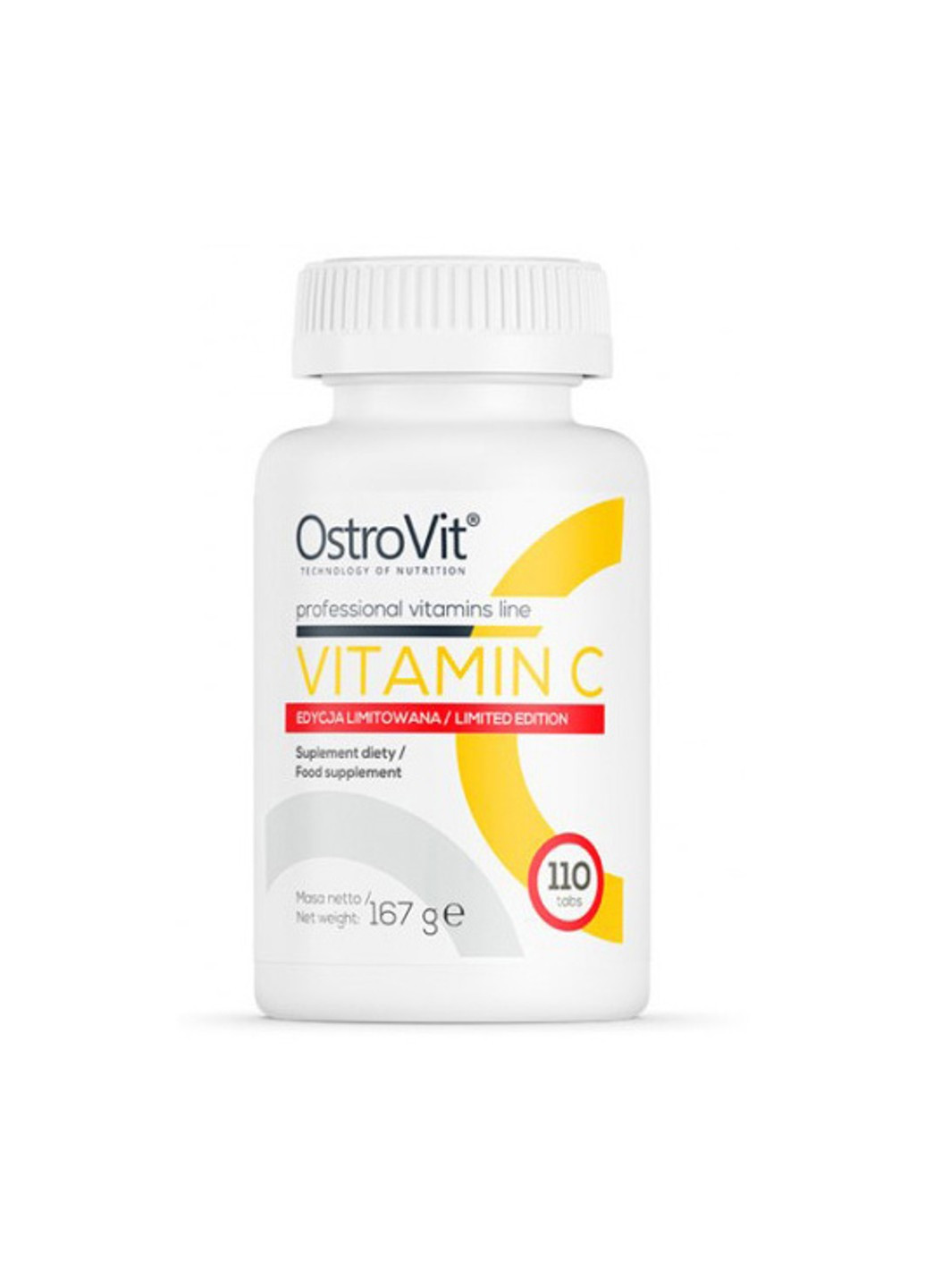 Вітамін C Vitamin C 110 таблеток Ostrovit (255407682)