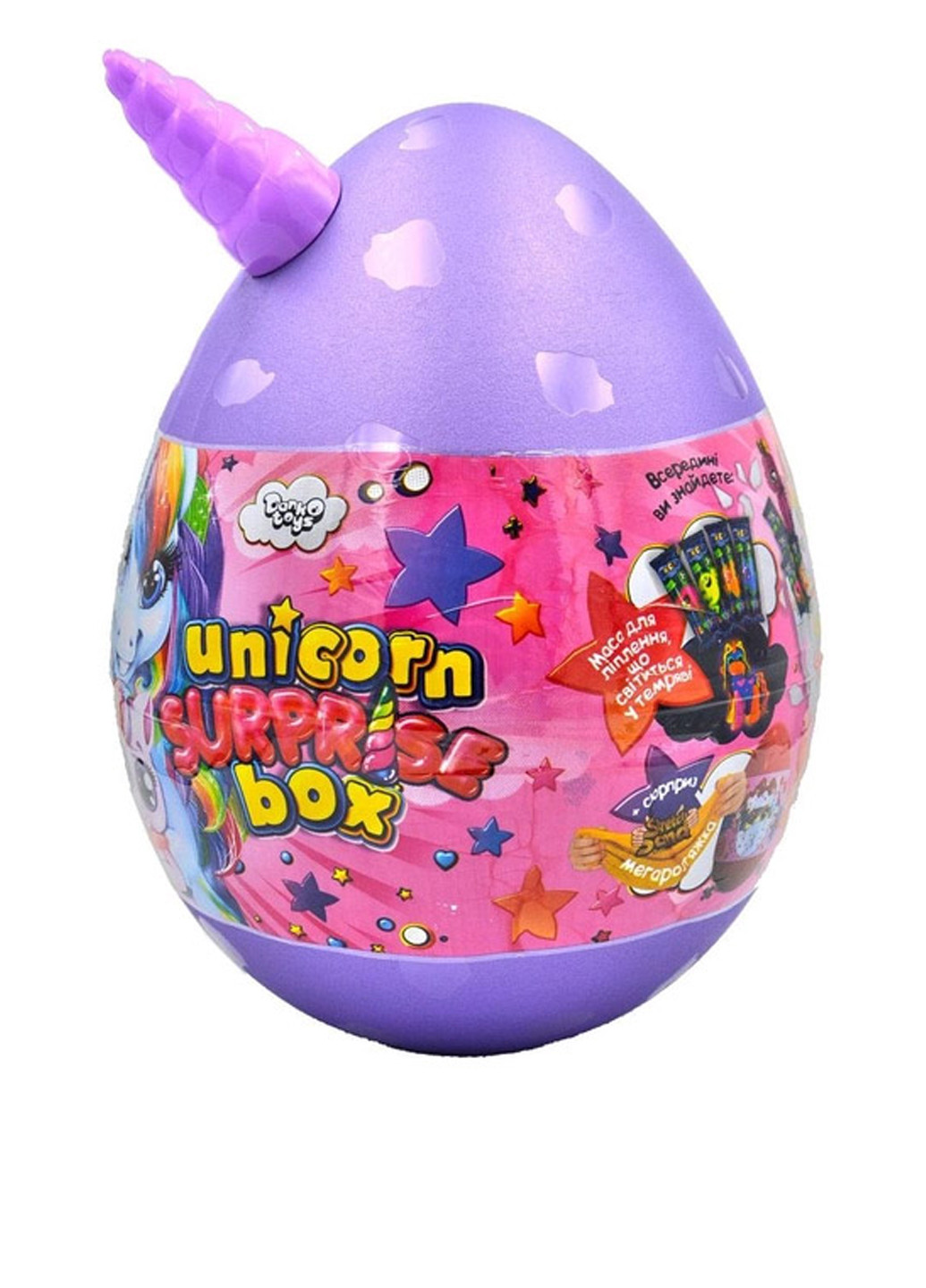 Набор креативного творчества Unicorn Surprise Box, 20х20х29 см Danko Toys (286321237)