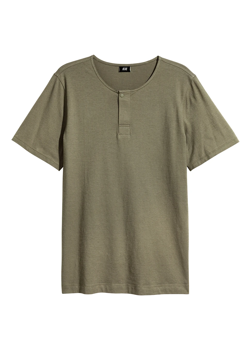 Хаки (оливковая) футболка H&M