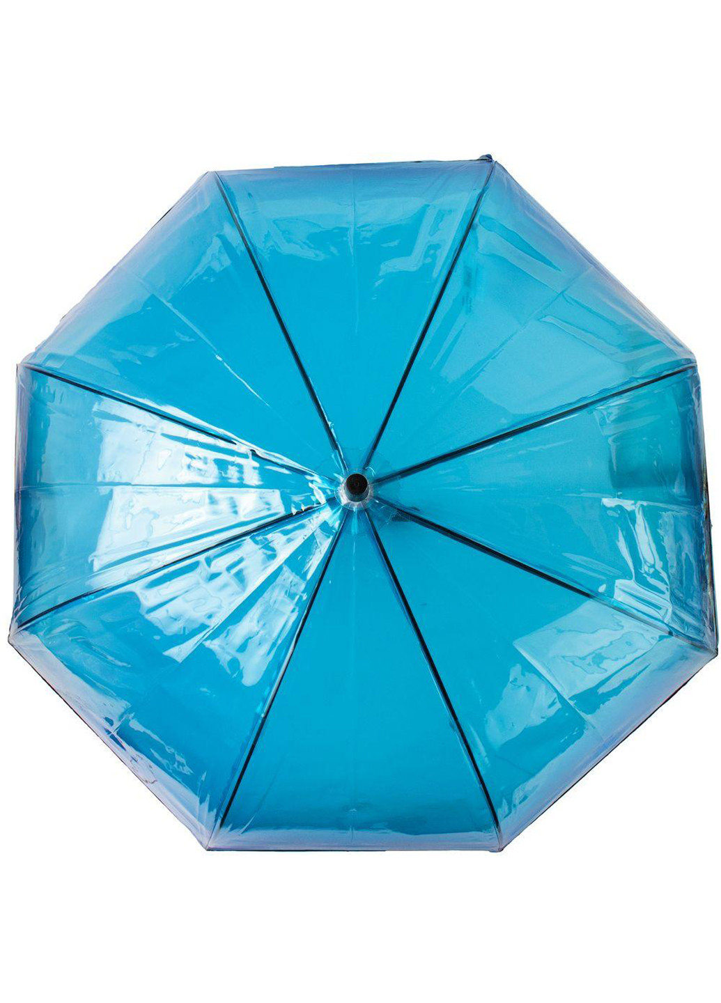 Жіноча парасолька-тростина напівавтомат 100 см Happy Rain (255709653)