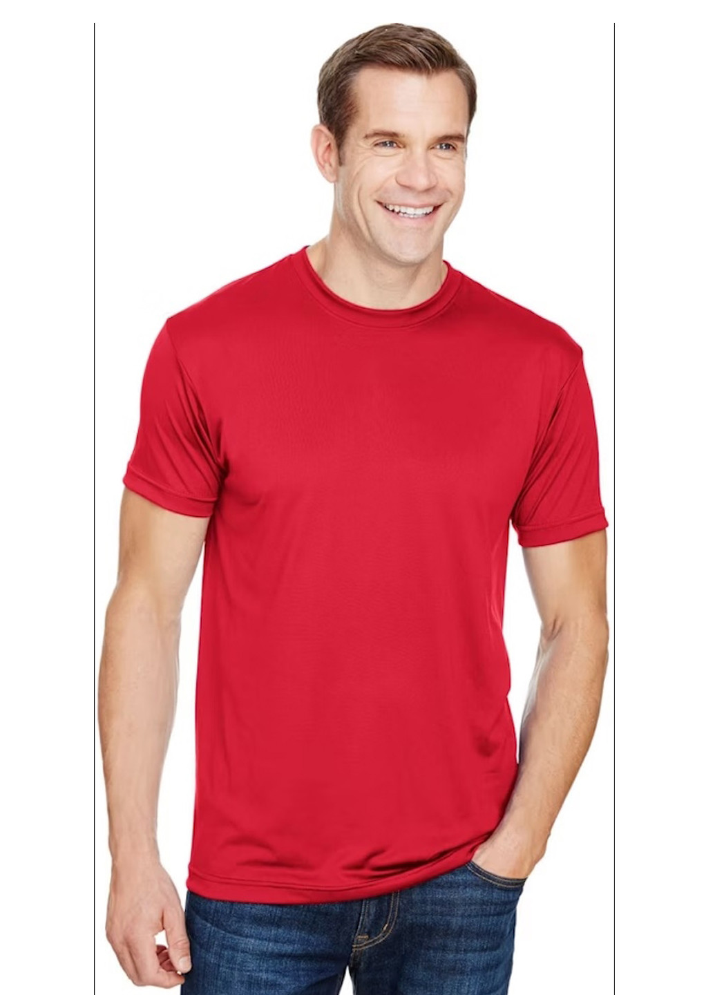 Червона футболка Bayside