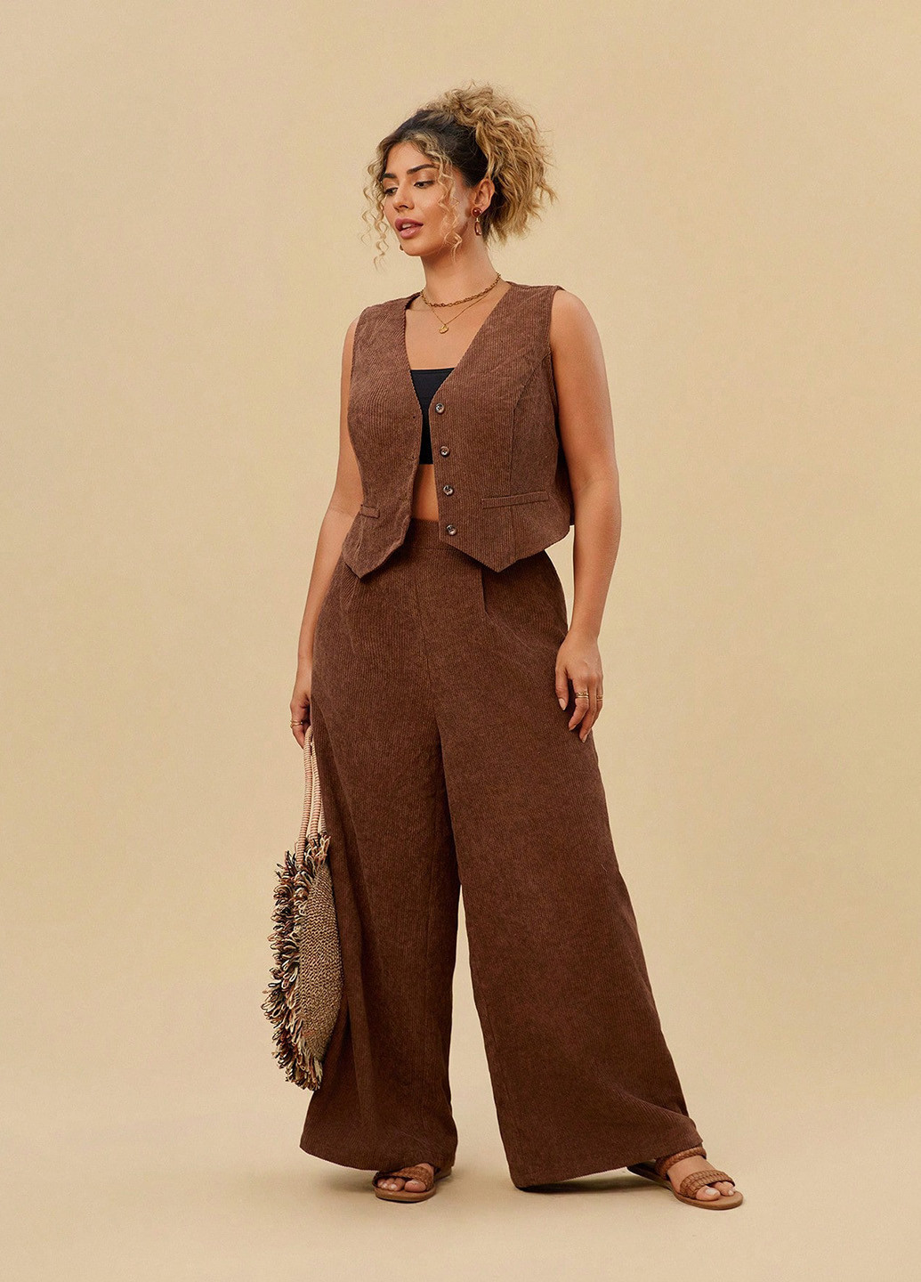 Костюм (жилет, брюки) SHEIN (342411626)