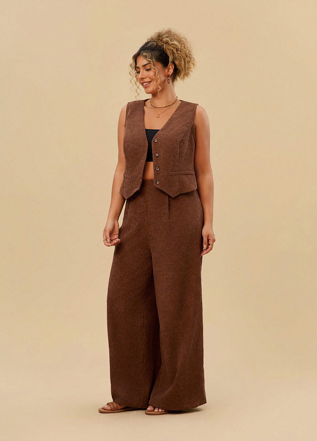 Костюм (жилет, брюки) SHEIN (342411626)