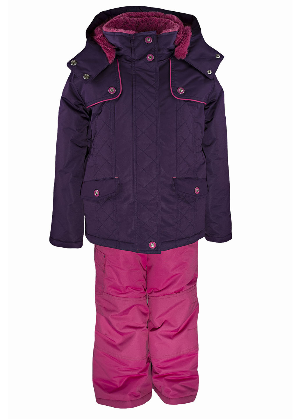 Темно-лиловый зимний костюм (куртка, брюки) Gusti Boutique