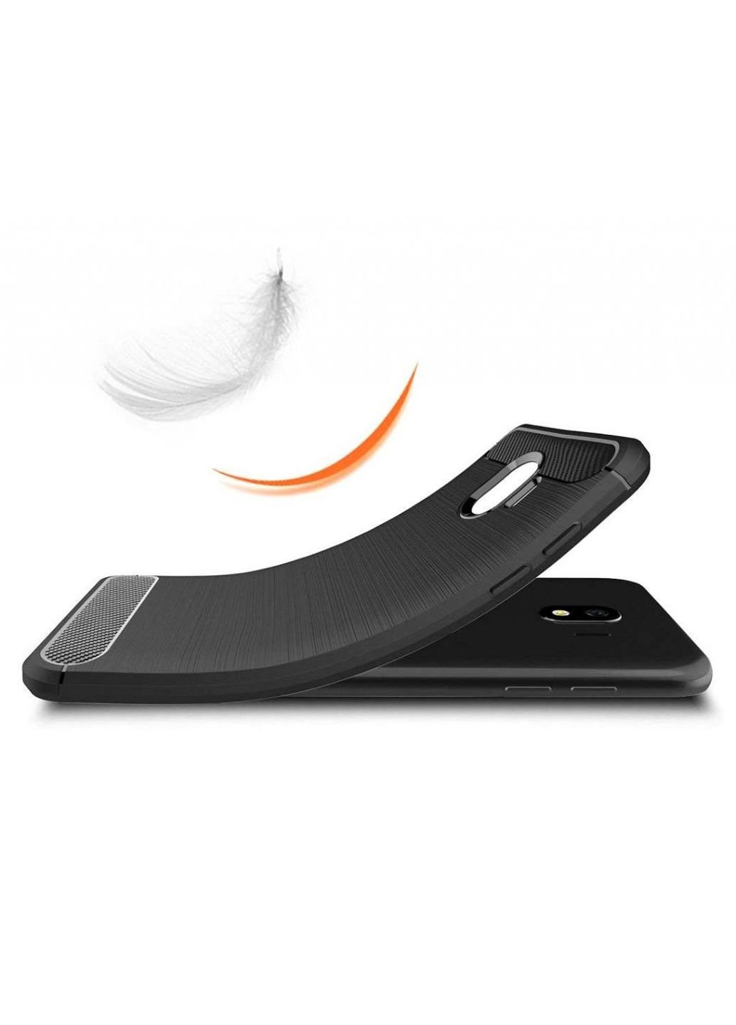 Чохол для мобільного телефону (смартфону) Laudtec для Samsung J4 / J400 Carbon Fiber (Black) (LT-J400F) BeCover (201492845)