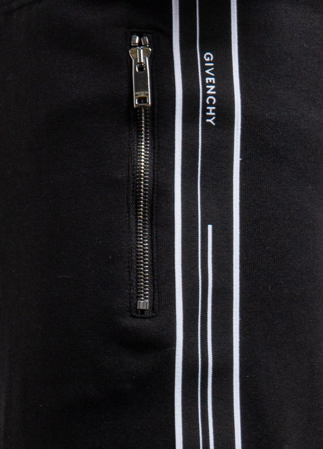 Чорні спортивні шорти з лампаси Givenchy (251250409)