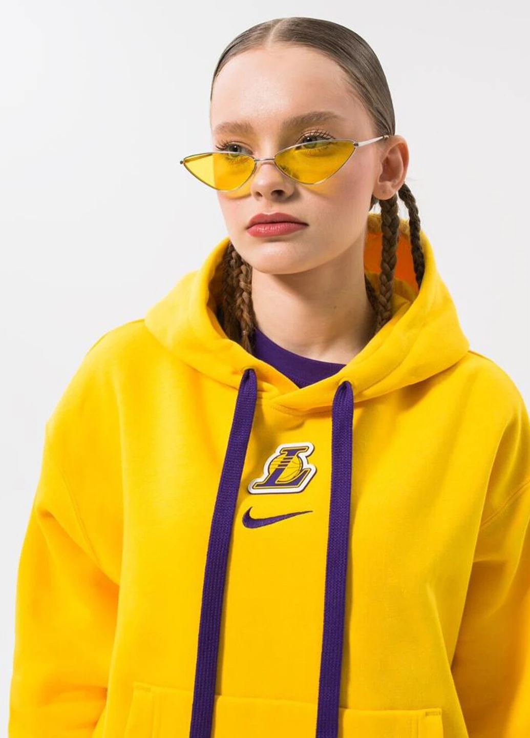 Худи DN4735-728 Nike Los Angeles Lakers Courtside (326888178)