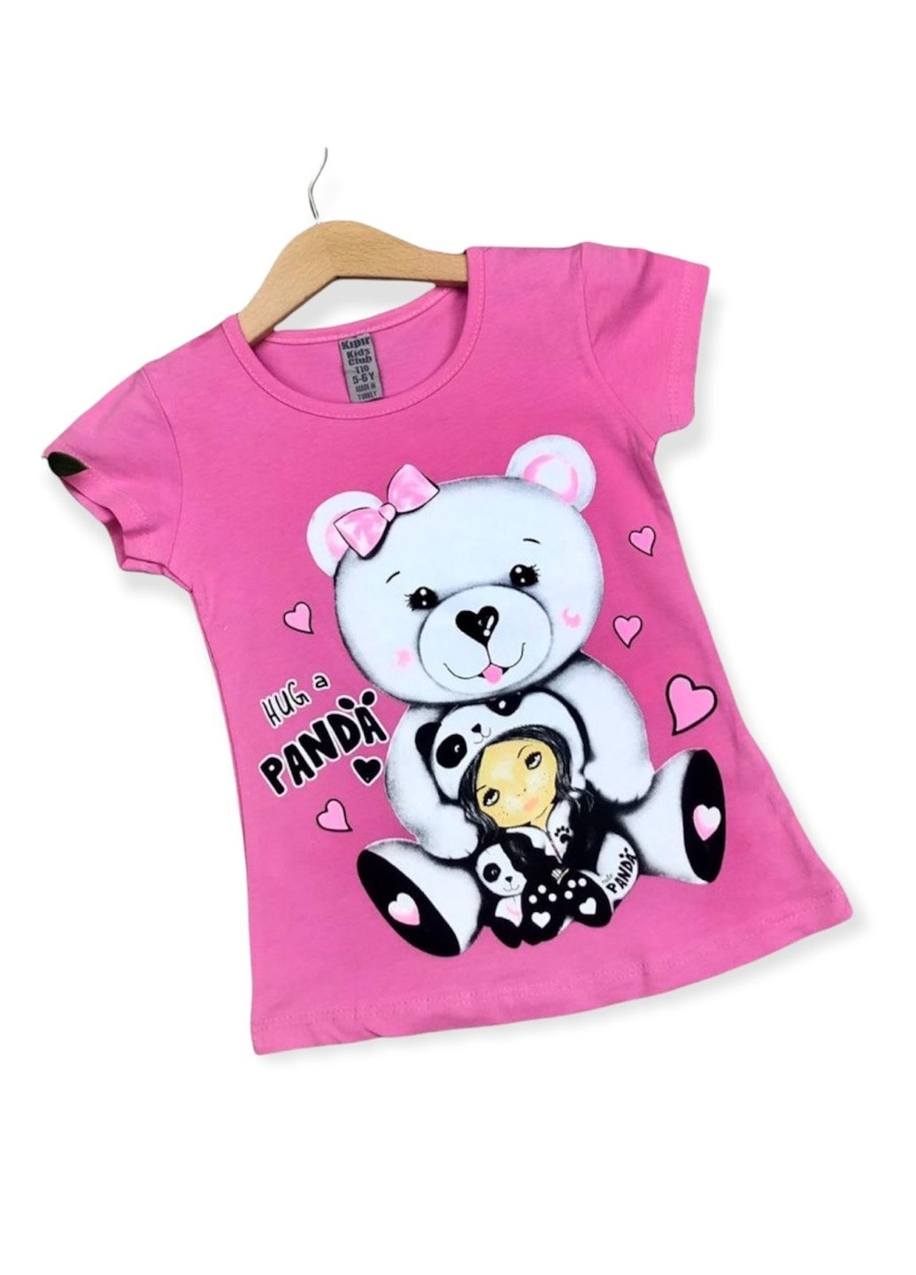 Комбинированная летняя футболка No Brand