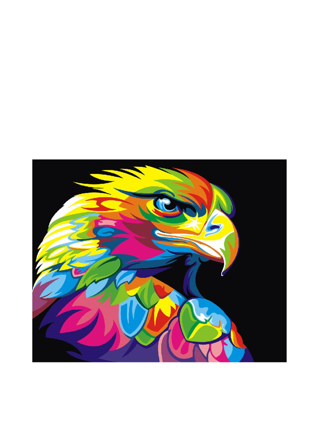 Картина по номерам Радужный орел, 40х50 см Brushme (150530103)