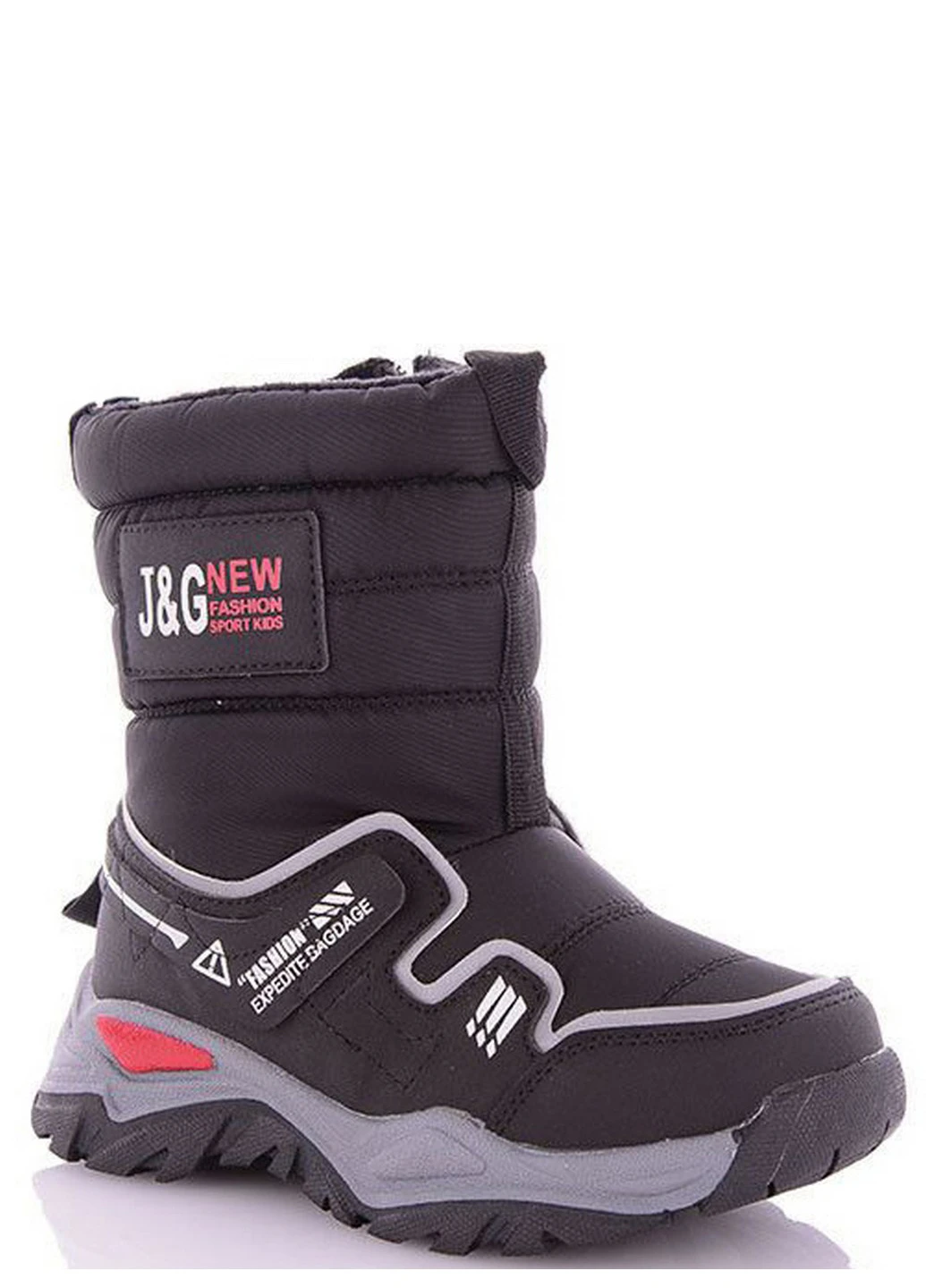Зимние дутики на овчине b40067-0 30 черный Jong Golf