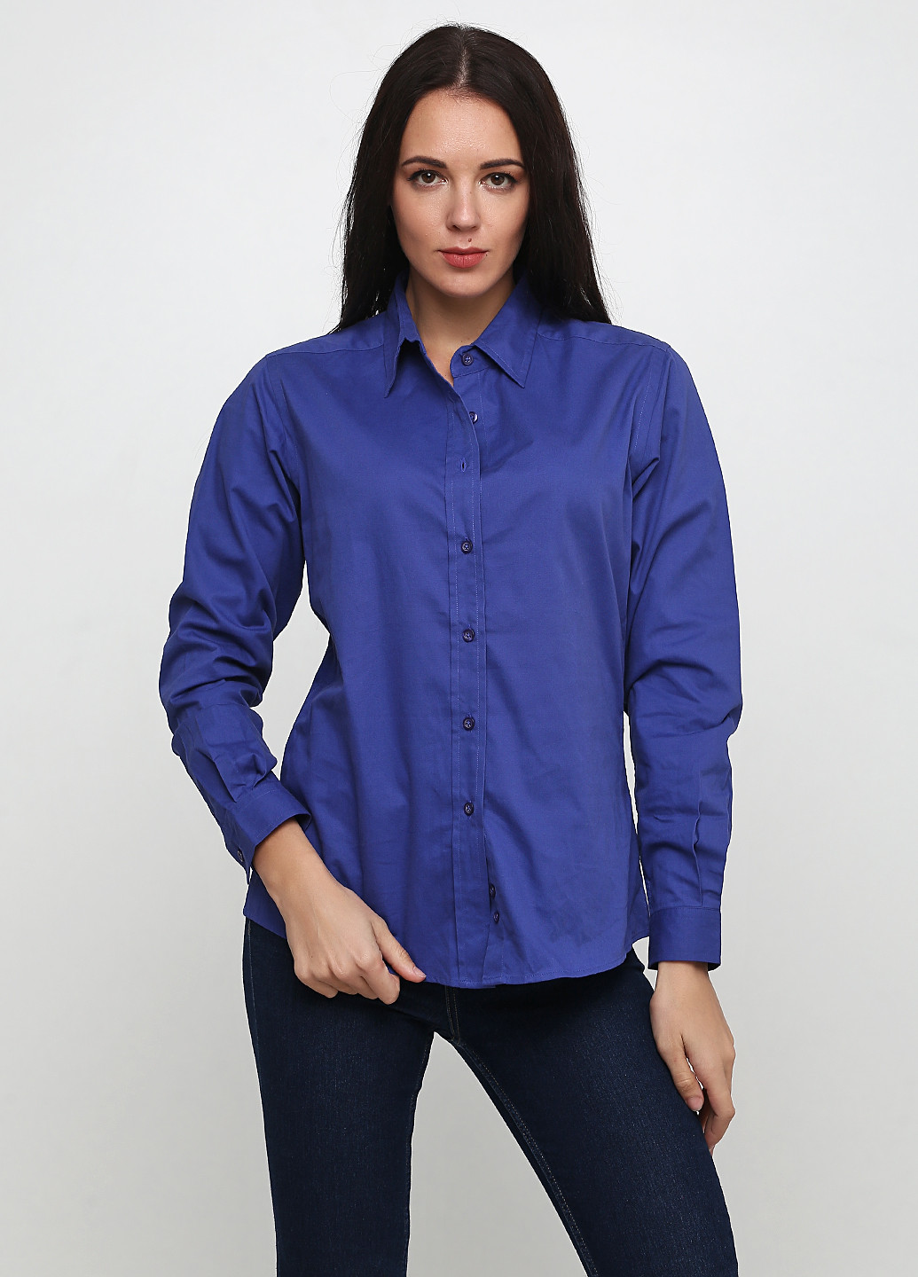 Синяя демисезонная блуза PORT