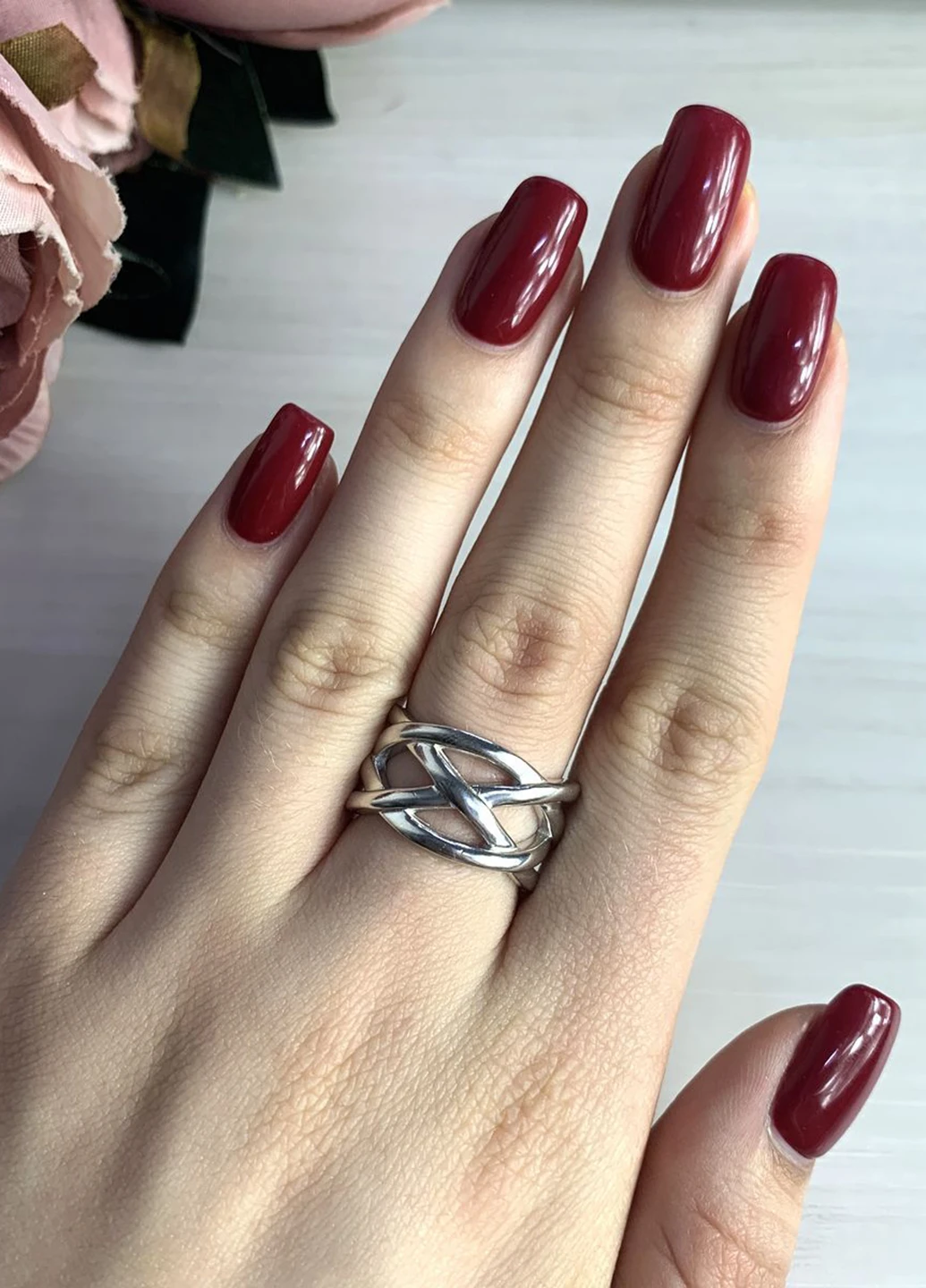 Кольцо Silver Flame (164342812)