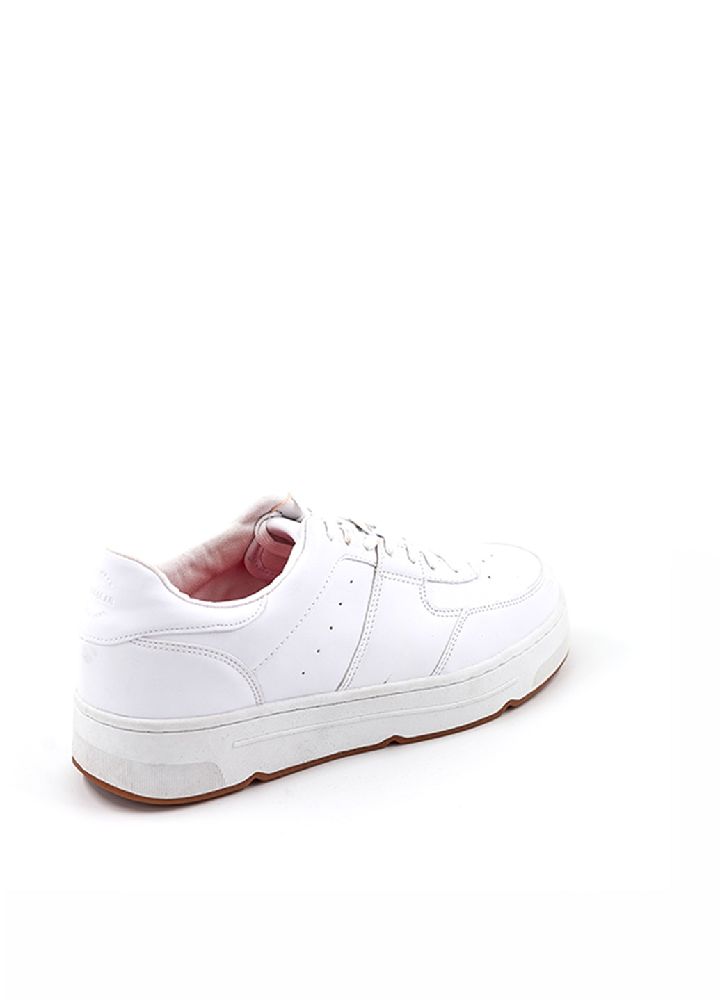 Белые демисезонные кроссовки Pull & Bear