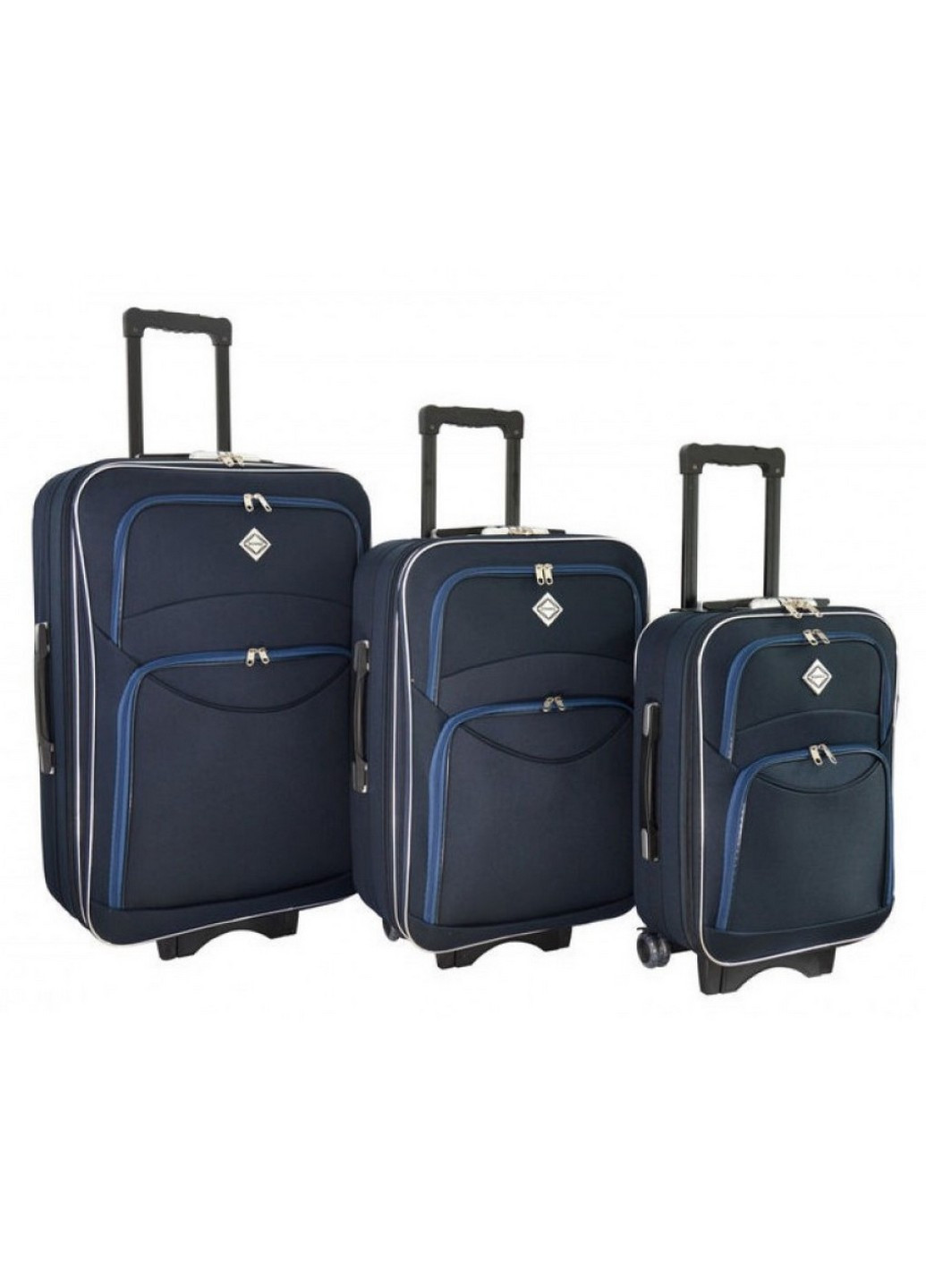 Комплект чемоданов (3шт) 66х26х46 см Bonro (206831649)