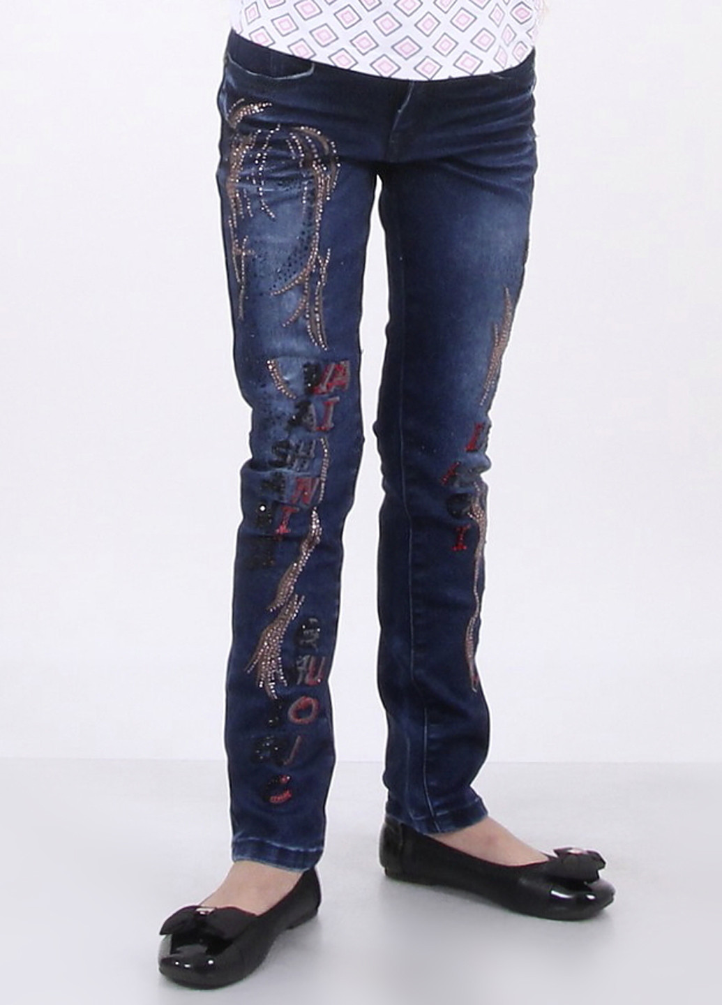 Темно-синие демисезонные джинсы LEVI JEA