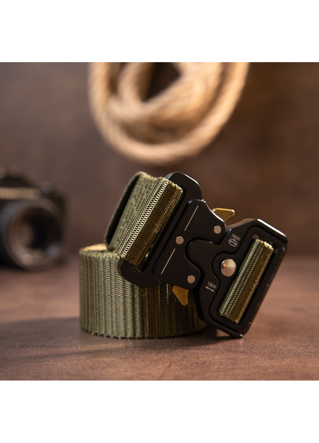 Мужской текстильный ремень Vintage (252413352)