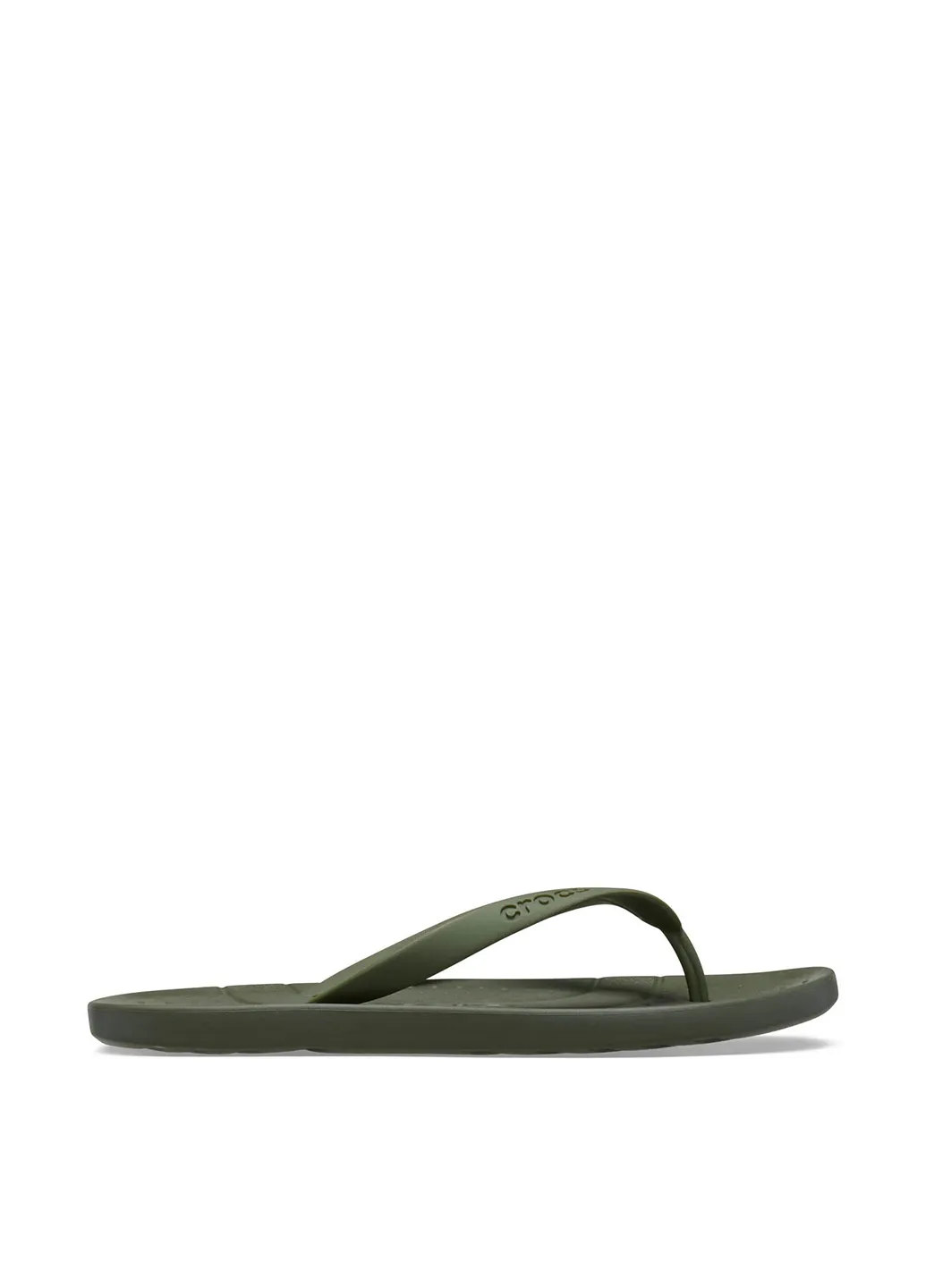 Зеленые пляжные вьетнамки Crocs