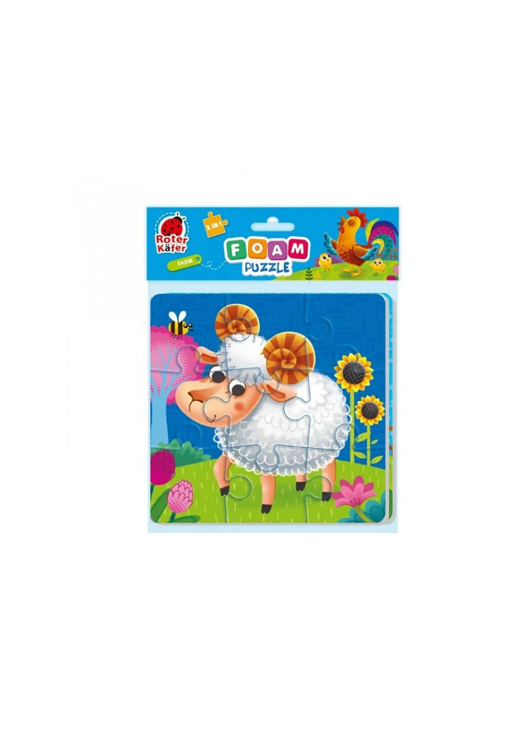 М'які пазли 2 в 1 Vladi toys RK6580-04 (255260067)