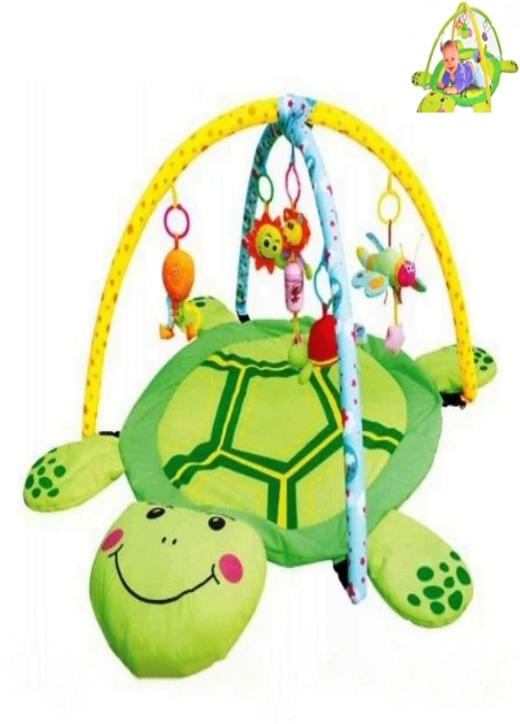 Дитячий розвиваючий килимок для немовляти м'яка черепаха (61649416) Francesco Marconi (209509500)