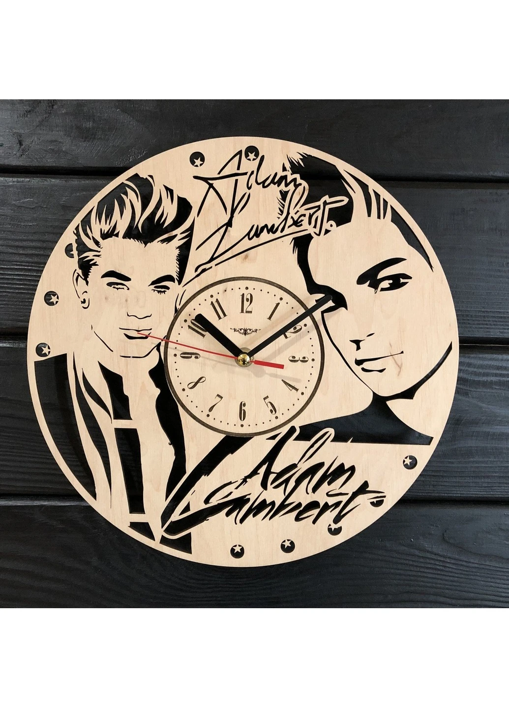 Концептуальный настінний годинник в інтер`єр «Adam Lambert» 7Arts (253566084)