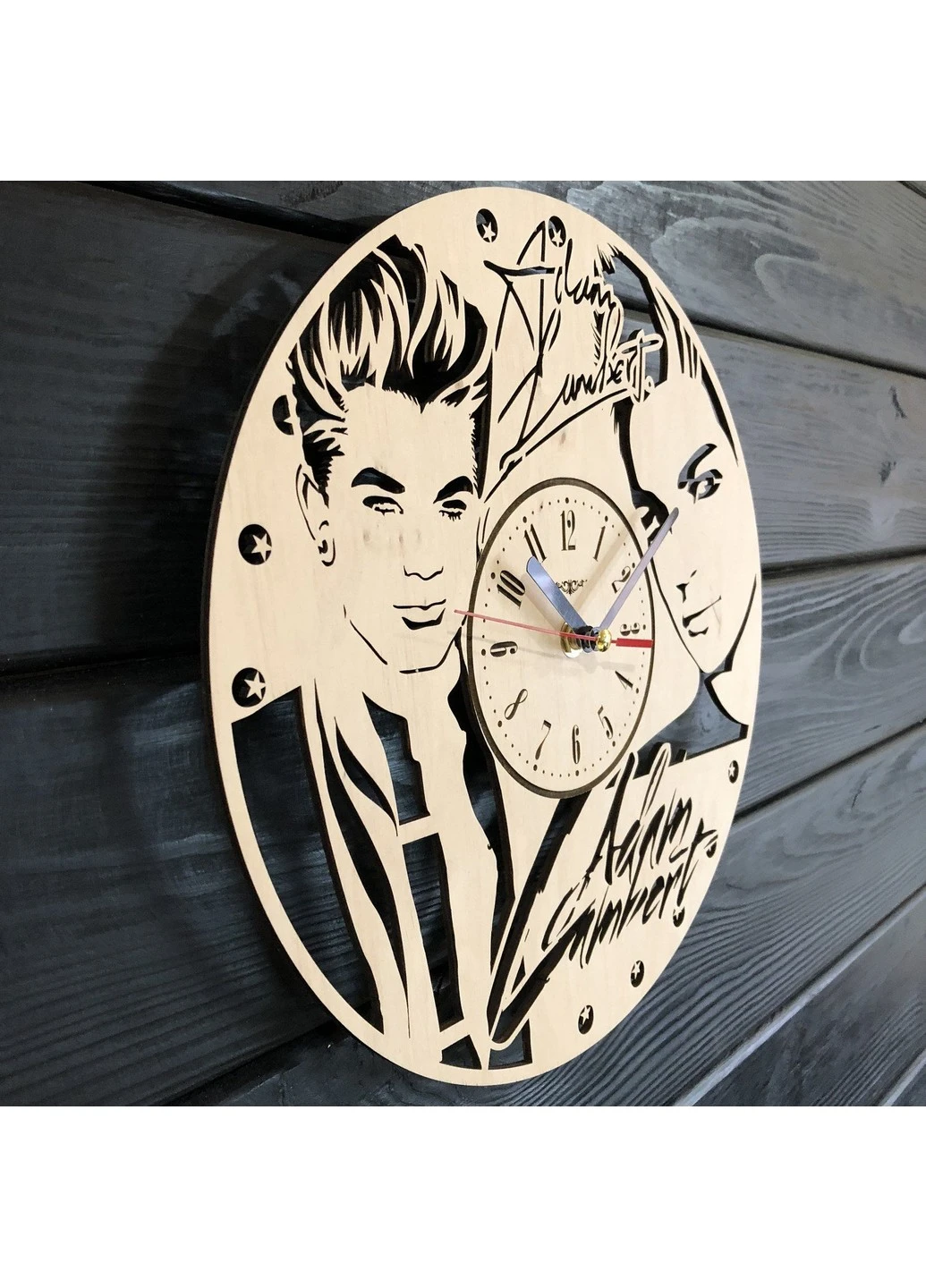 Концептуальный настінний годинник в інтер`єр «Adam Lambert» 7Arts (253566084)