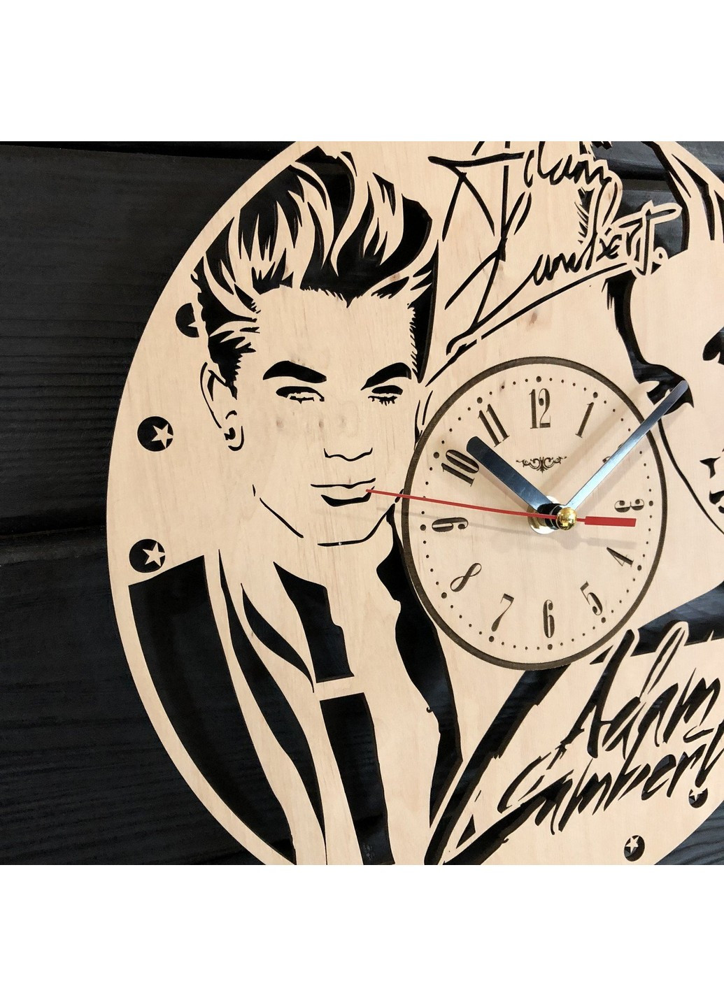 Концептуальный настінний годинник в інтер`єр «Adam Lambert» 7Arts (253566084)