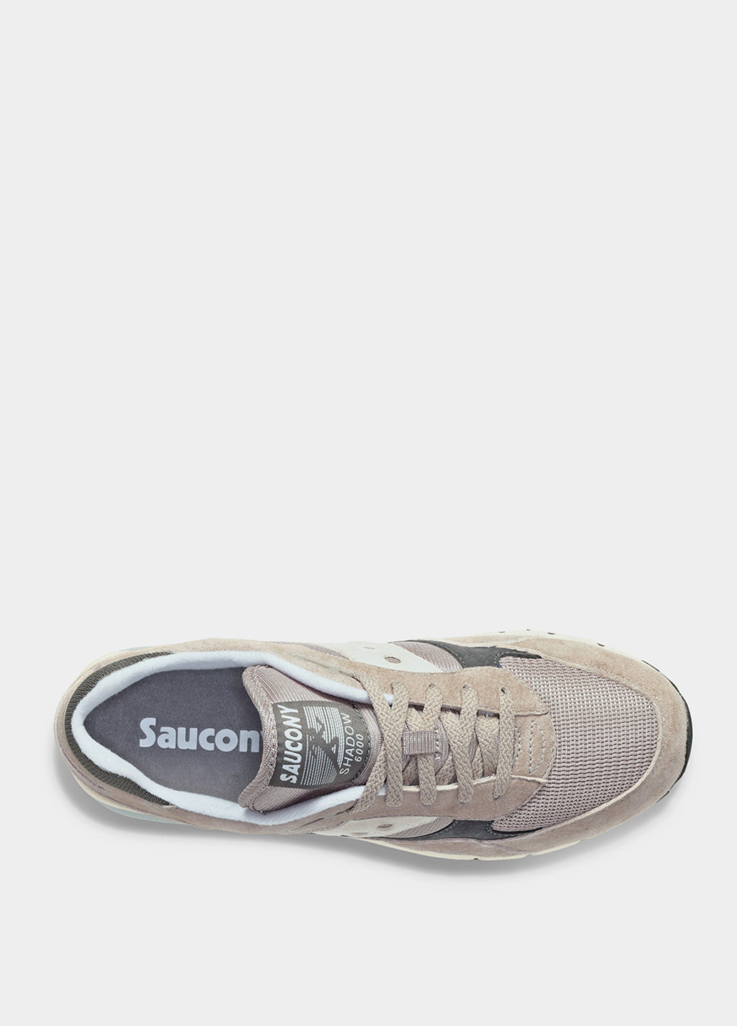 Серые всесезонные кроссовки Saucony SHADOW 6000