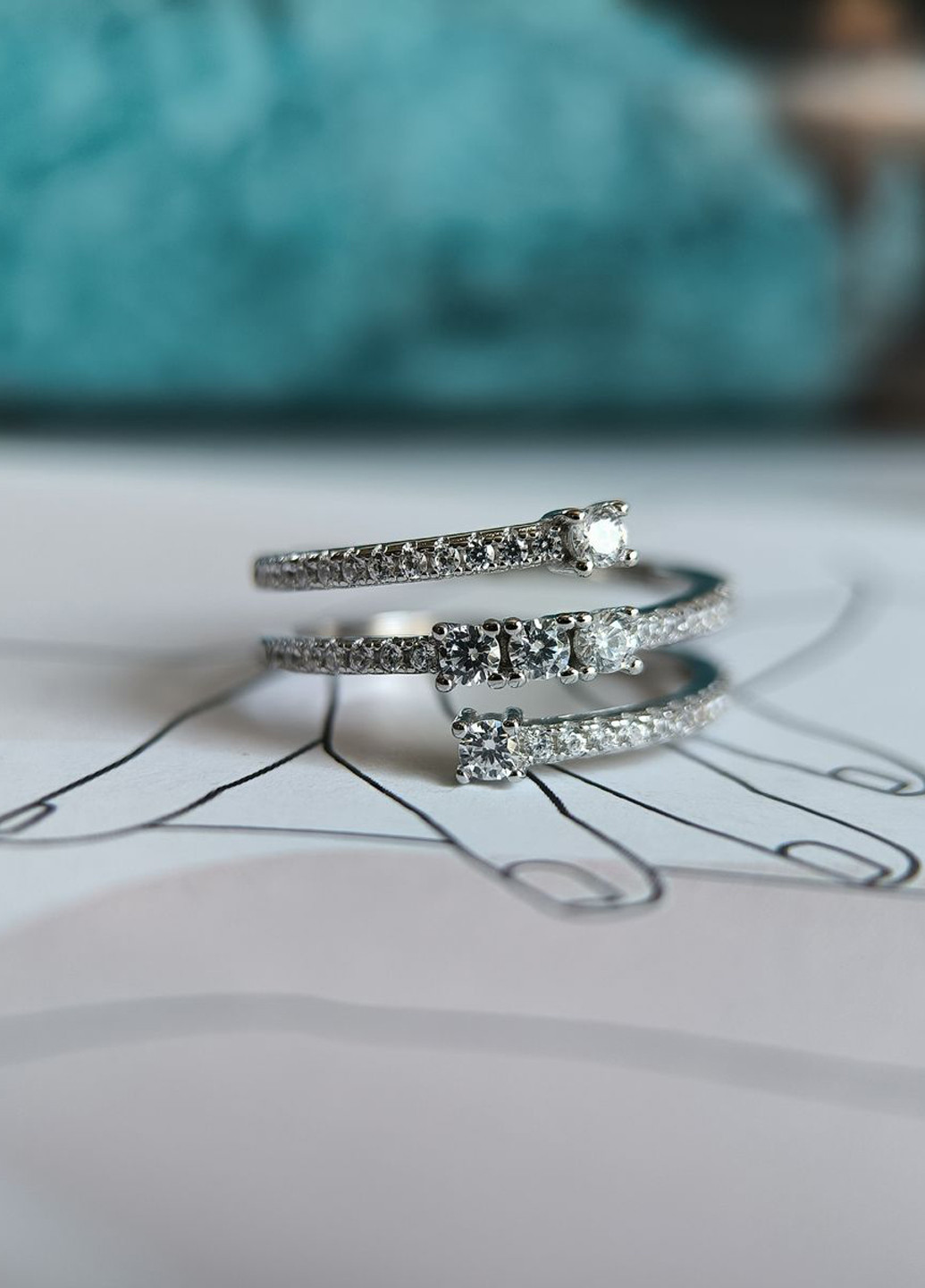 Каблучка Silver Flame (350941386)