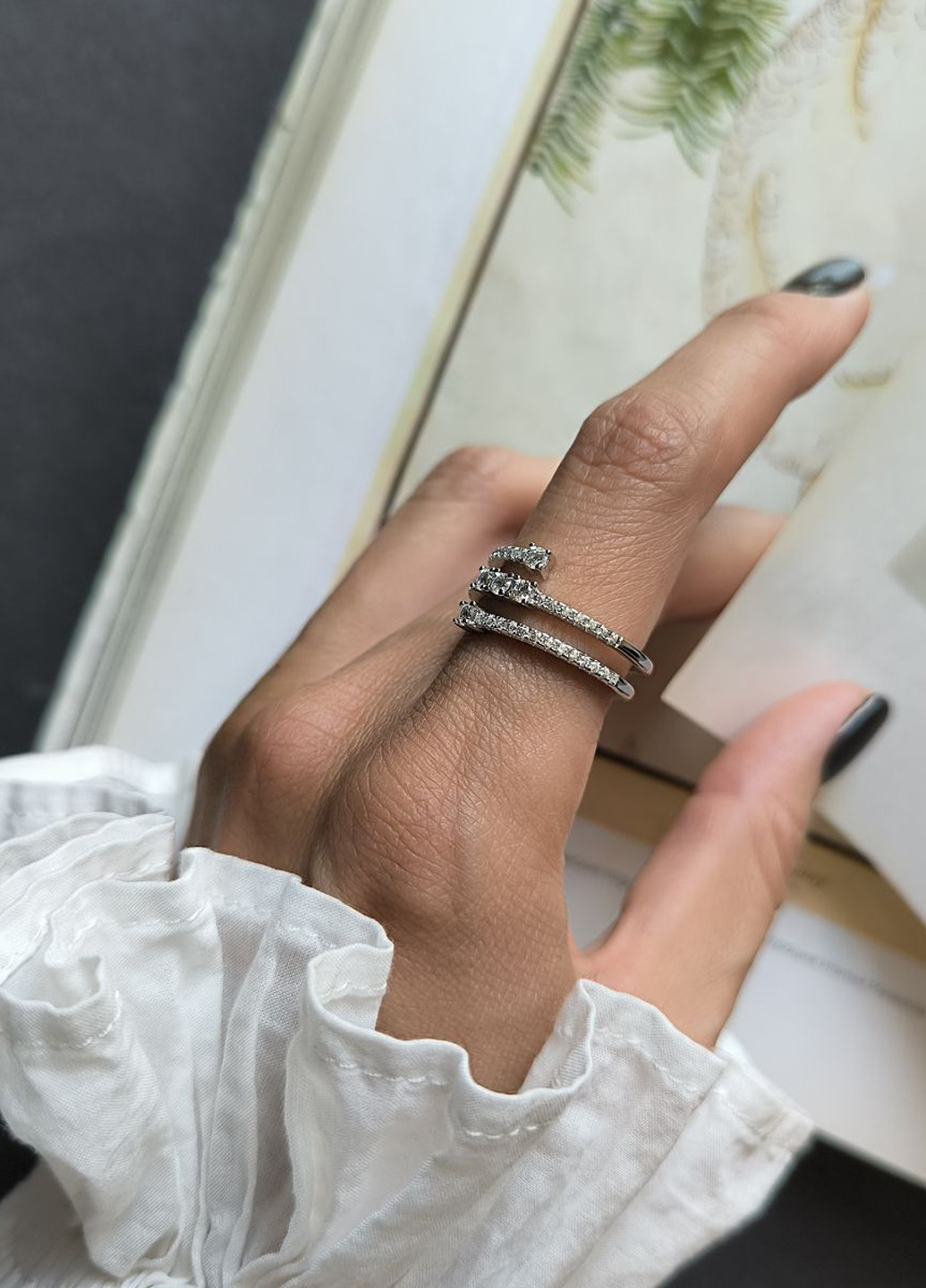 Каблучка Silver Flame (350941386)