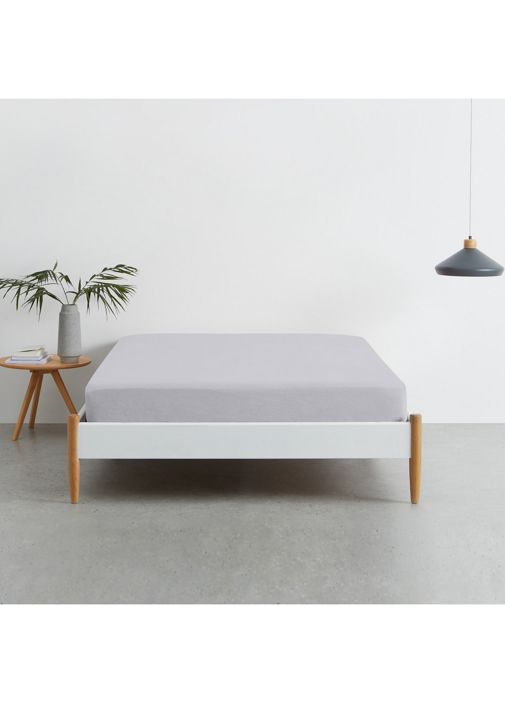 Набор простыней на резинке (2 шт) 90х200х20 WHITE / GREY Cosas Set_White_Grey_90x200_2 (250393517)