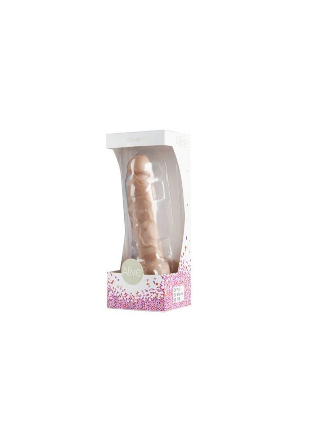 Фаллоимитатор Cesar Mega Realistic, диаметр 3,5см, FutureSkin, двухслойный, самый реалистичный Alive (254885537)