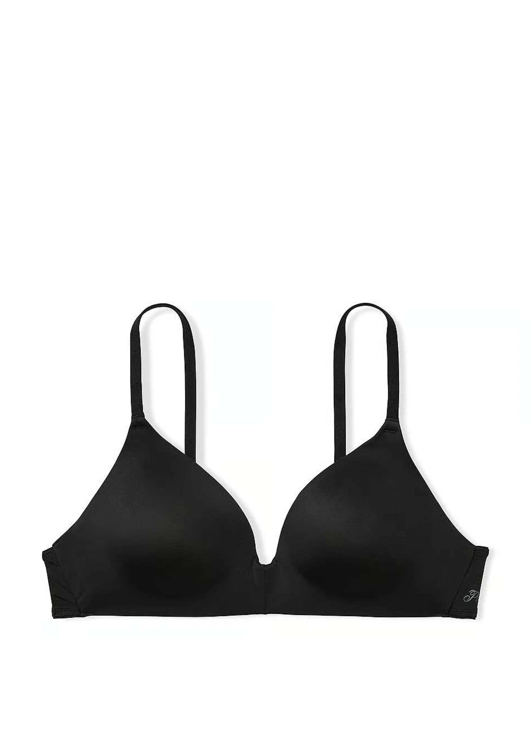 Черный демисезонный комплект (бюстгальтер, трусики) Victoria's Secret