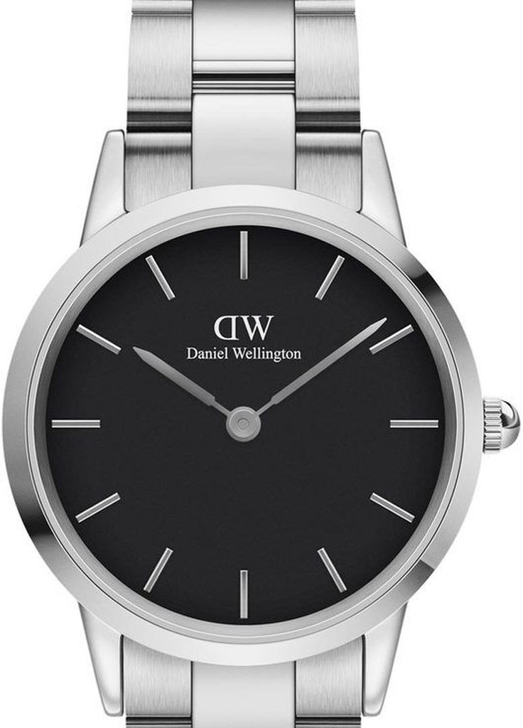 Часы DW00100206 Iconic Link 32 Silver Black Daniel Wellington (253008777)