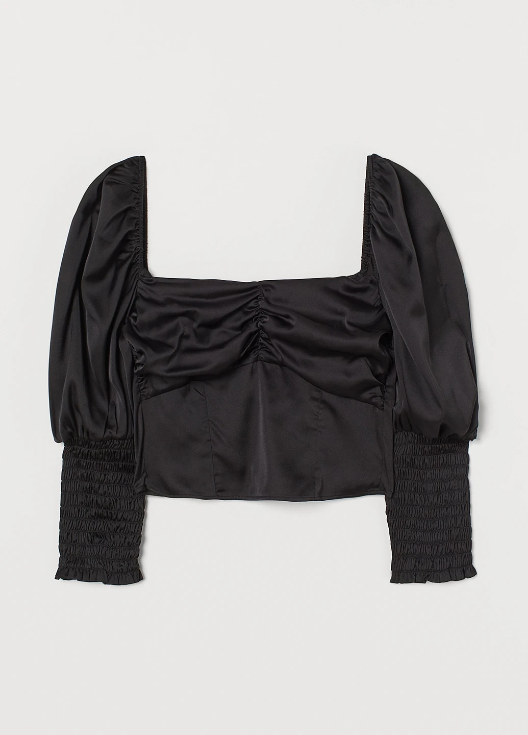 Чёрная блуза H&M