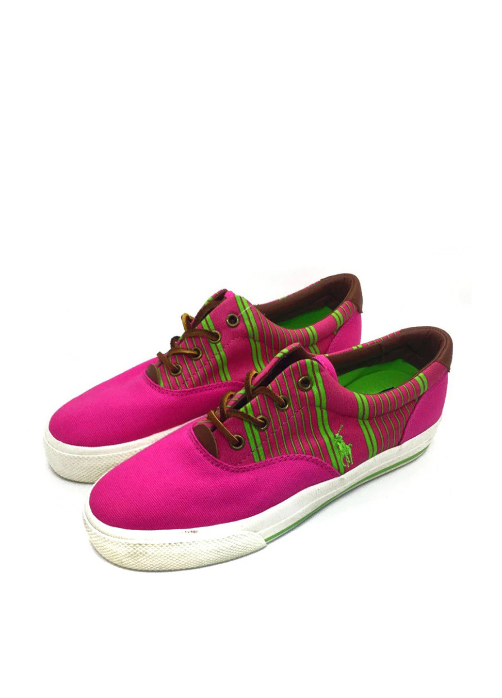 Малиновые кеды Ralph Lauren