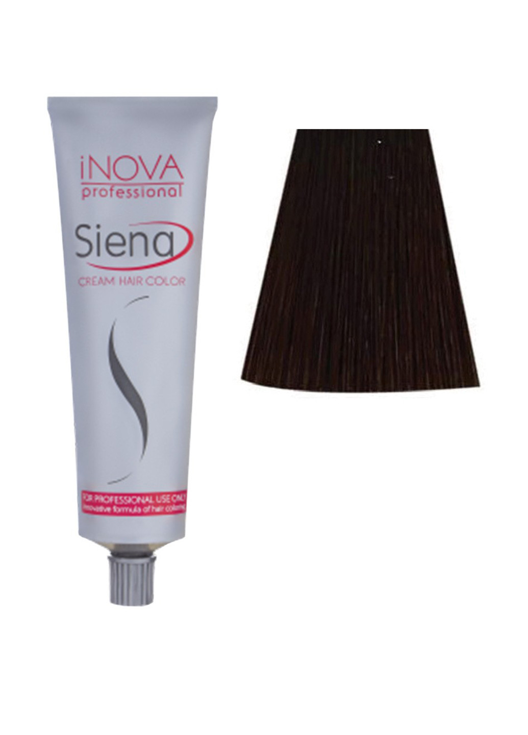 4/0, крем-фарба для волосся Siena (коричневий), 90 мл jNOWA Professional (75835519)
