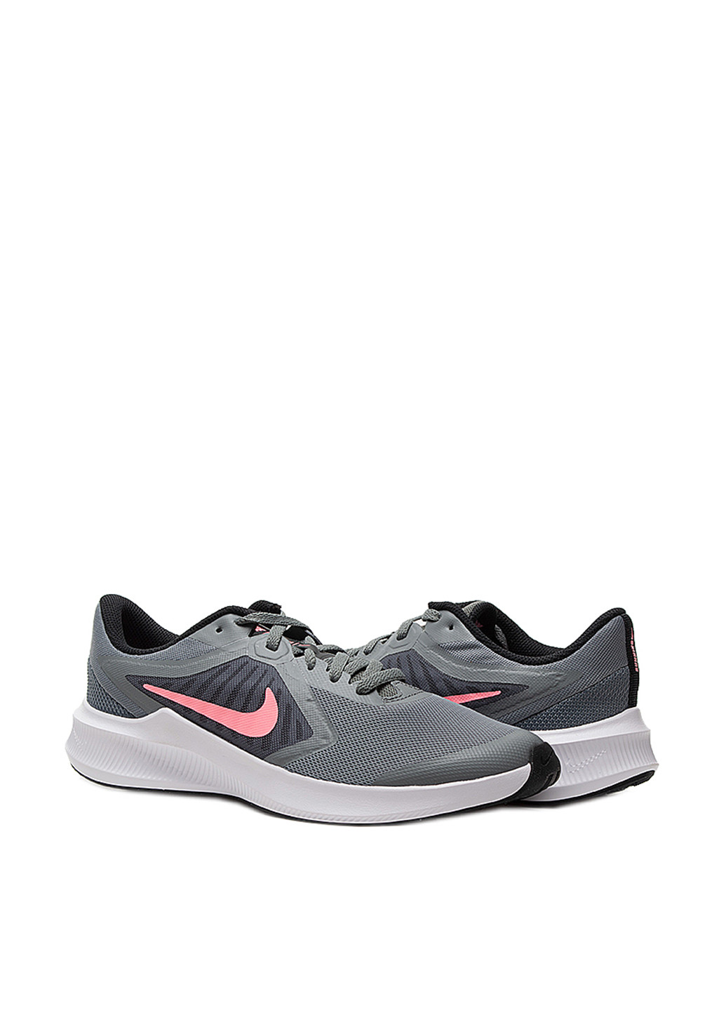 Серые всесезонные кроссовки Nike Nike DOWNSHIFTER 10 (GS)