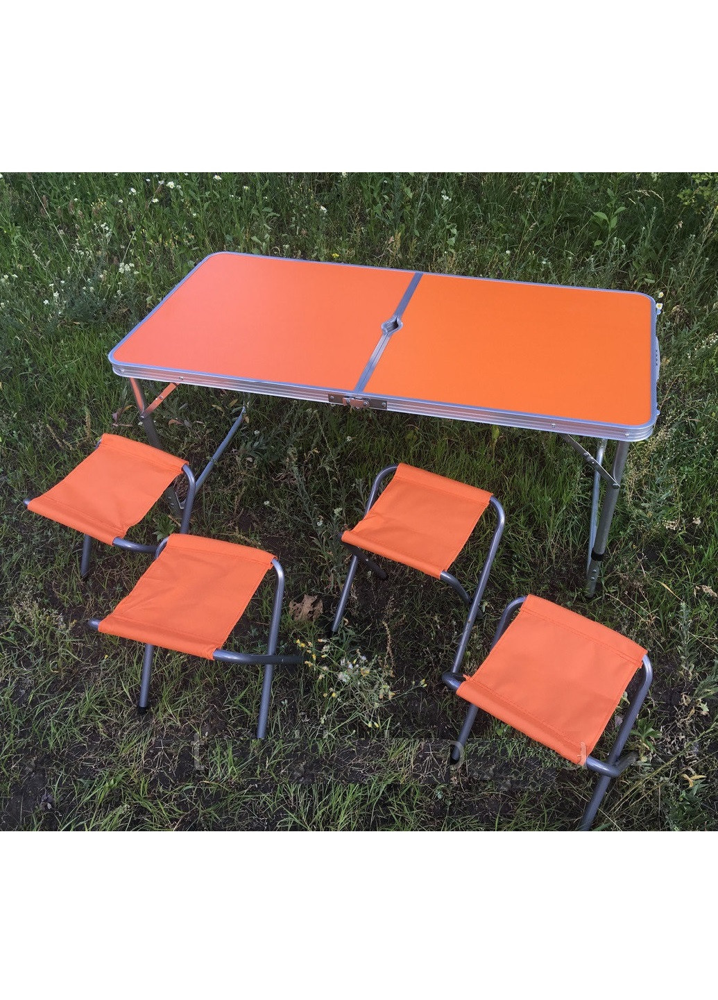 Набор садовой мебели для пикника в сад двор на четыре персоны складной стол со стульями (11725-Нов) Francesco Marconi (252564706)