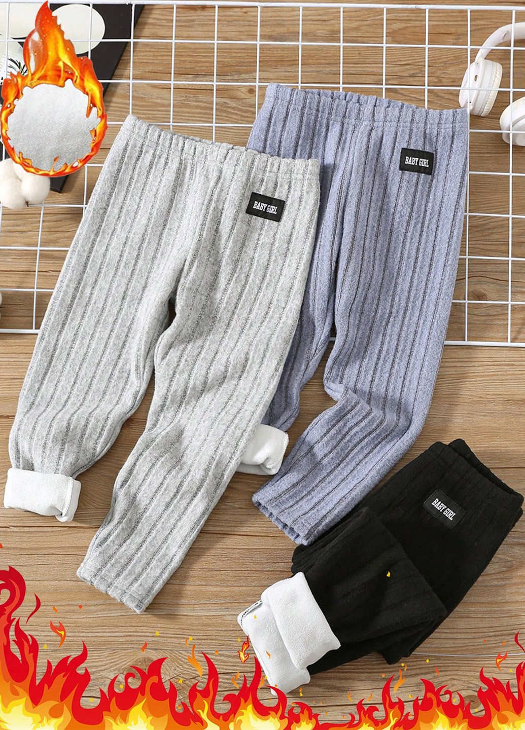 Легінси (3 шт.) SHEIN (323638831)