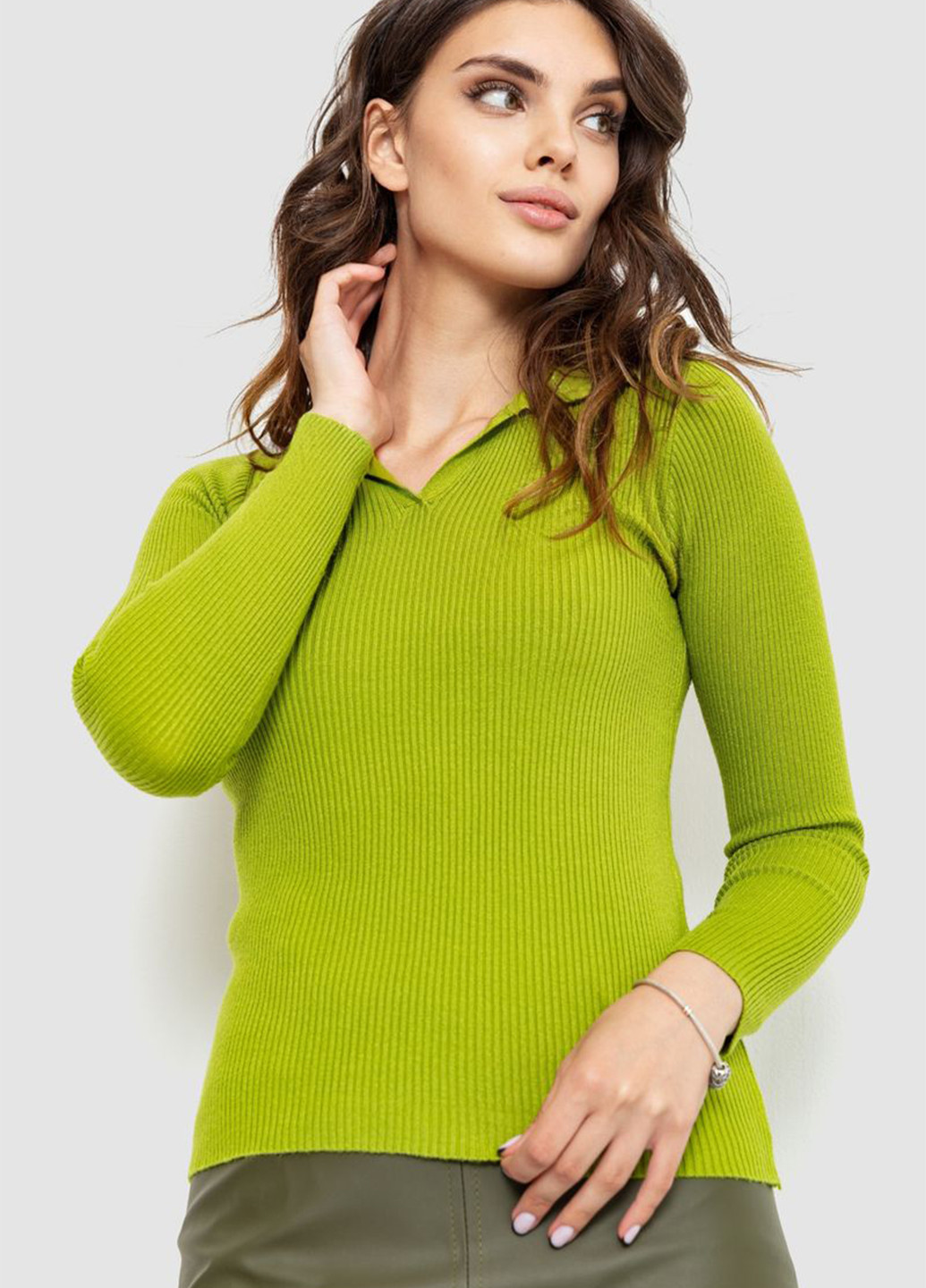 Фісташковий демісезонний пуловер пуловер Ager