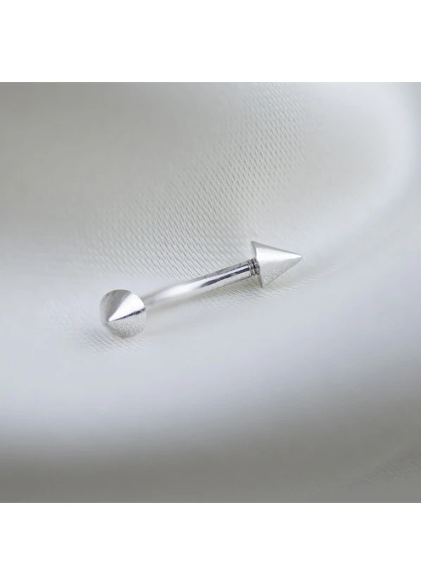 Серебряная серьга для пирсинга Стрела UMAX (239968359)