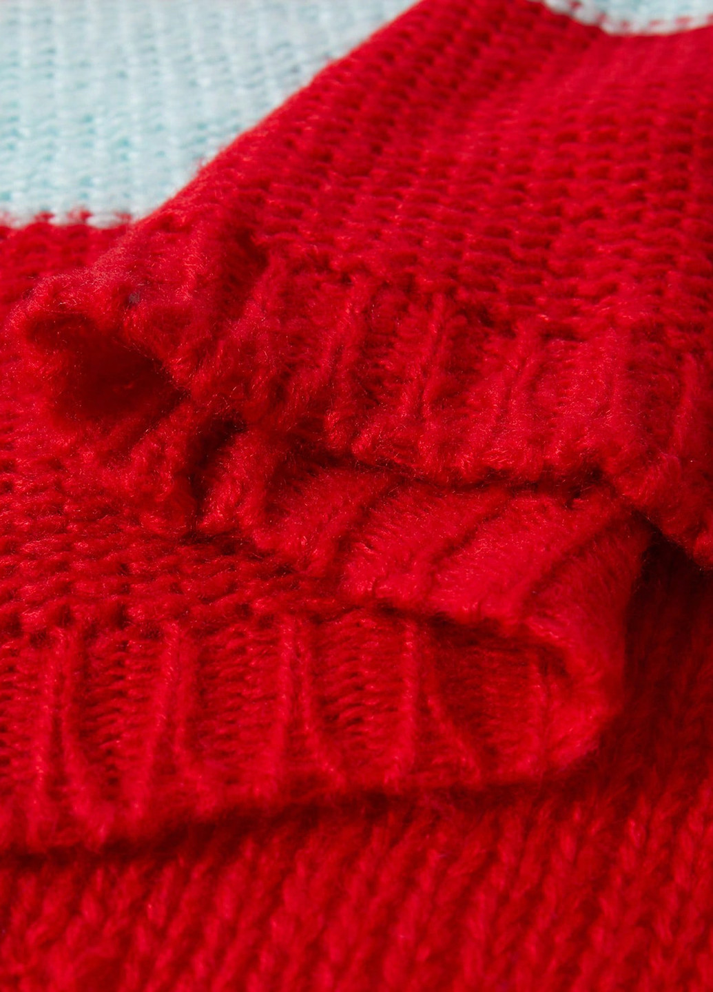 Красный демисезонный кардиган SHEIN