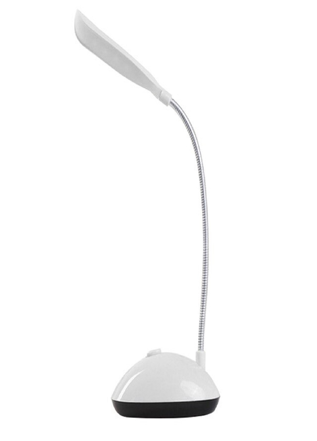 Настольная мини LED лампа на батарейках OZS светильник портативный 20см Белая VTech белая