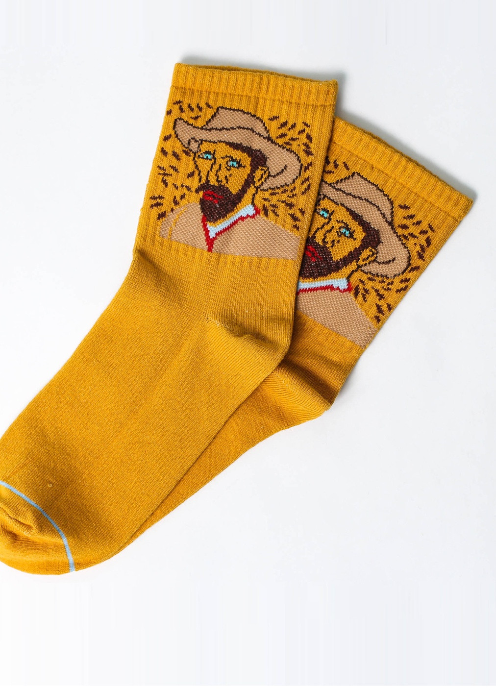 Шкарпетки Ван Гог-2 Crazy Llama`s высокие (211434646)