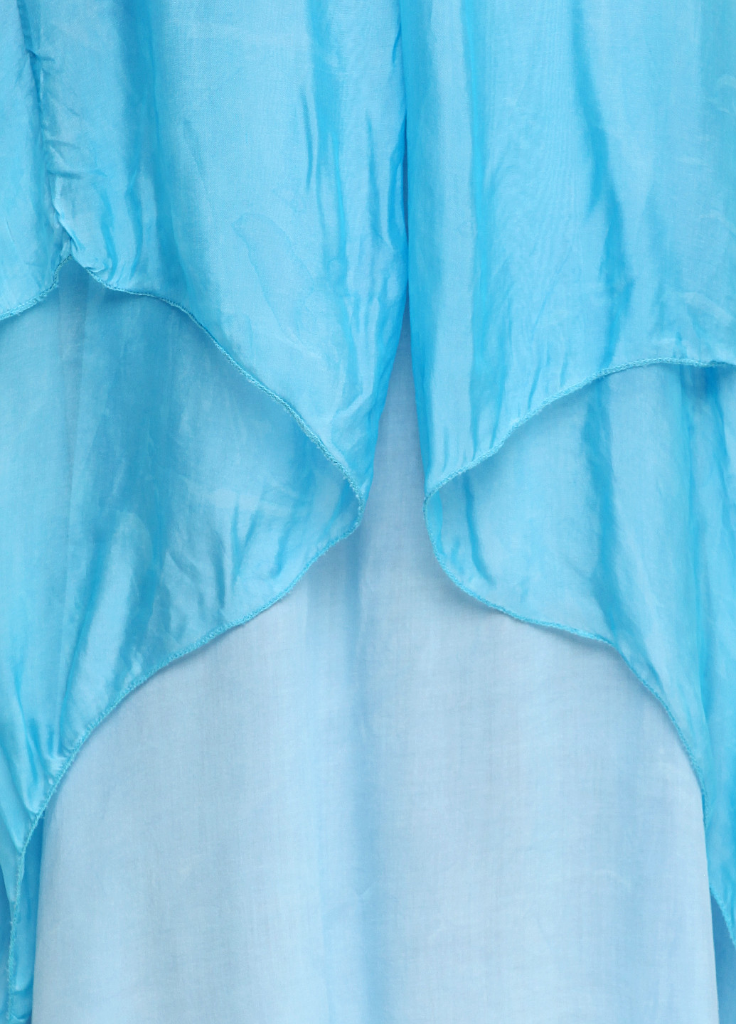 Голубое кэжуал платье F 4 однотонное