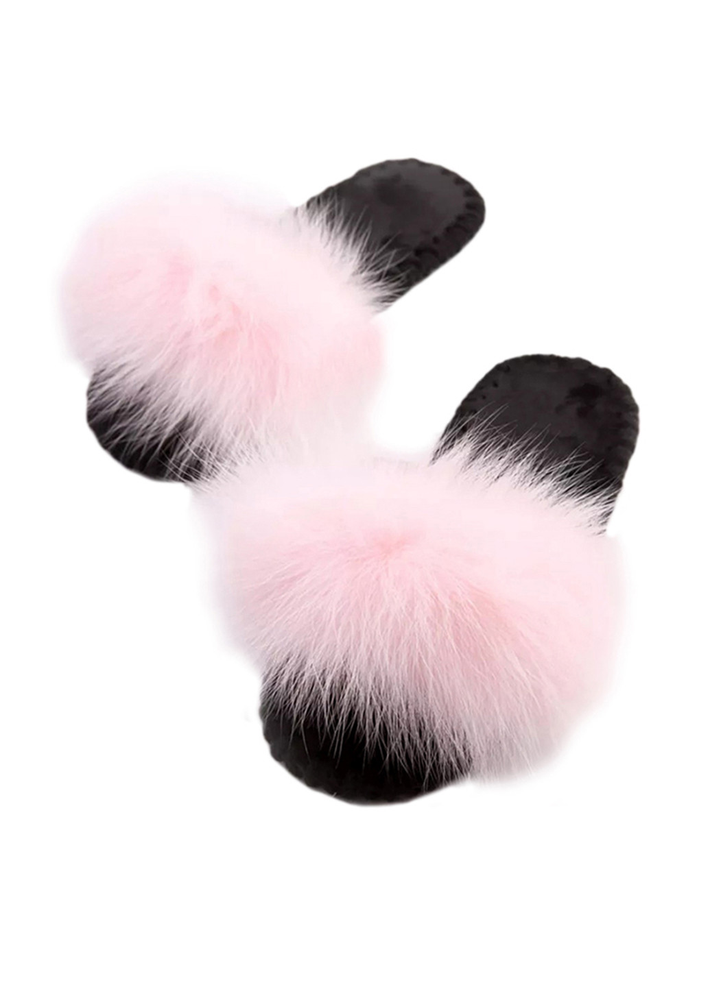 Розовые тапочки Family с мехом